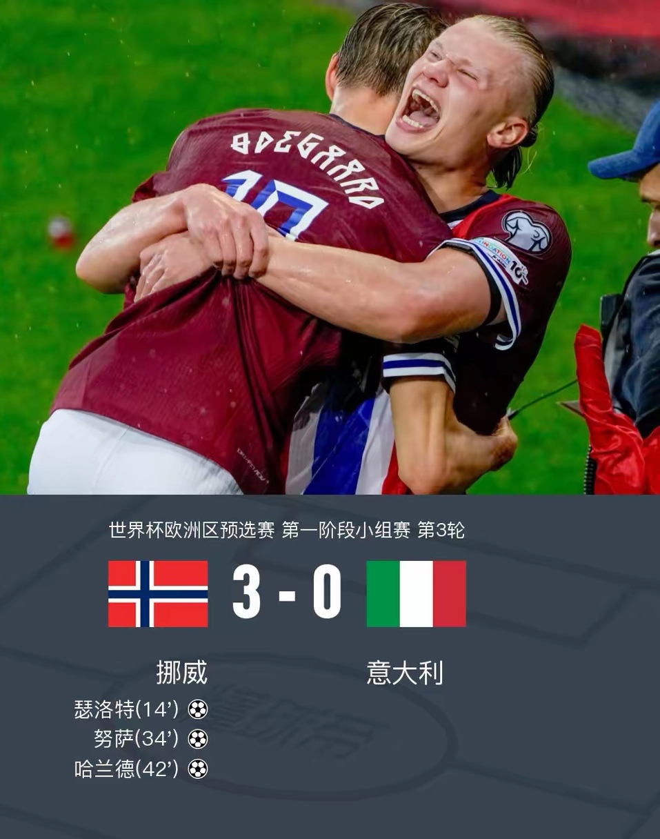 关于挪威队在欧洲赛场上连胜四场，火力全开霸气十足的信息